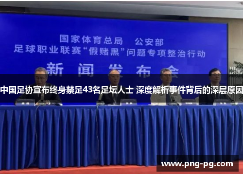 中国足协宣布终身禁足43名足坛人士 深度解析事件背后的深层原因 中国足协宣布终身禁足43名足坛人士 深度解析事件背后的深层原因